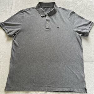 Vineyard Vines men’s gray polo shirt size Large